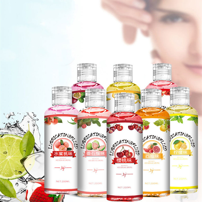 Body Fruit Flavor Wash-free Lubricating Fluid Couple's Product